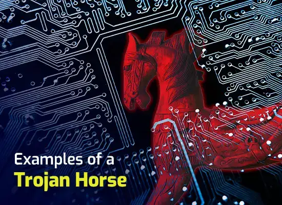 Trojan horse hot sale virus example