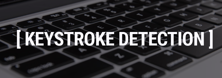 Keystroke Detection